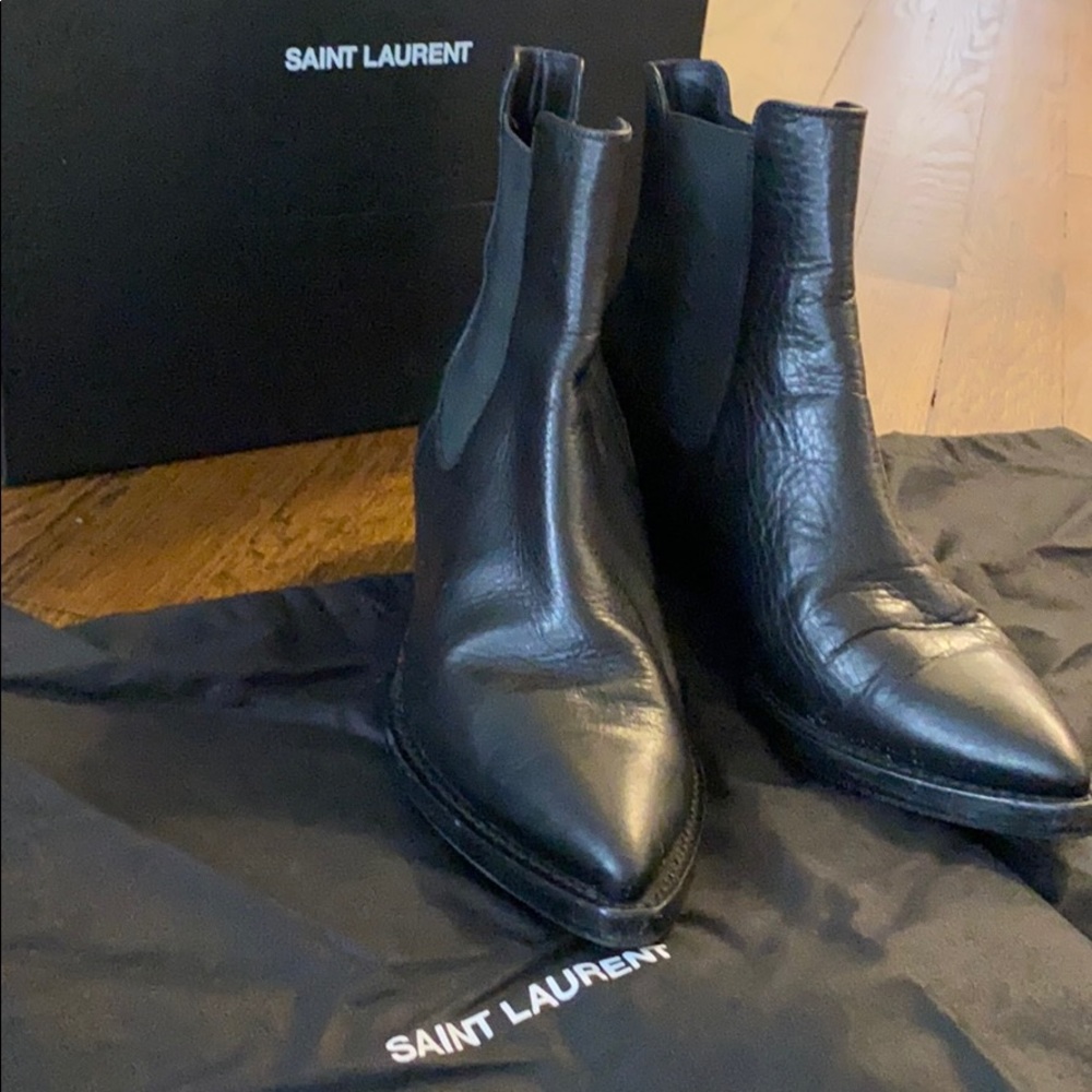 Saint Laurent size 37.5  worn 3 times.